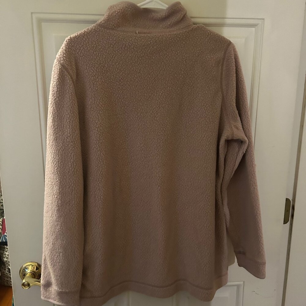 L.L. Bean Light Purple Fleece Pullover